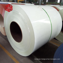 White Colour prepainted galvanized steel sheet in coil Width 1220mm X 0.20mm to 0.35mm 120GSM whiteboard steel coils